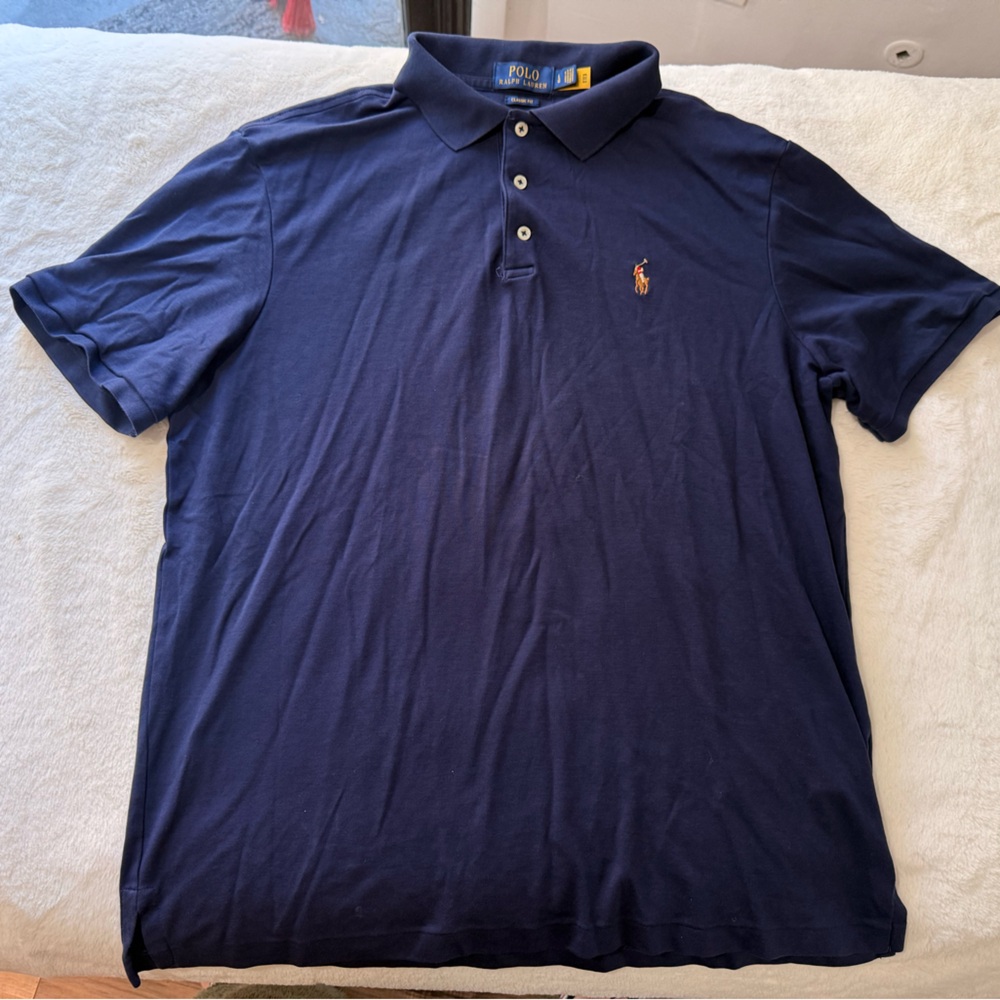 Ralph Lauren Men's Classic Navy Polo Shirt